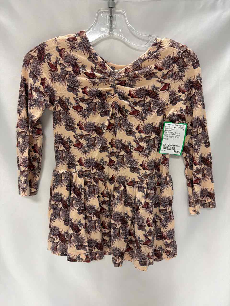 Kate Quinn Size 18-24 Months Pink Gently Used Dress- Casual