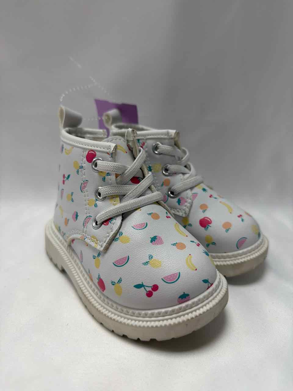 First Steps Shoe Sizes 5C White Boots