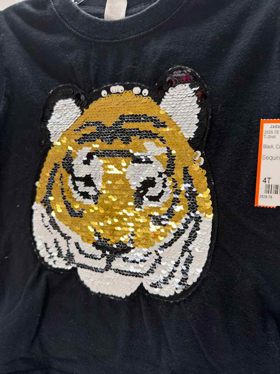 Size 4T Black T-Shirt
