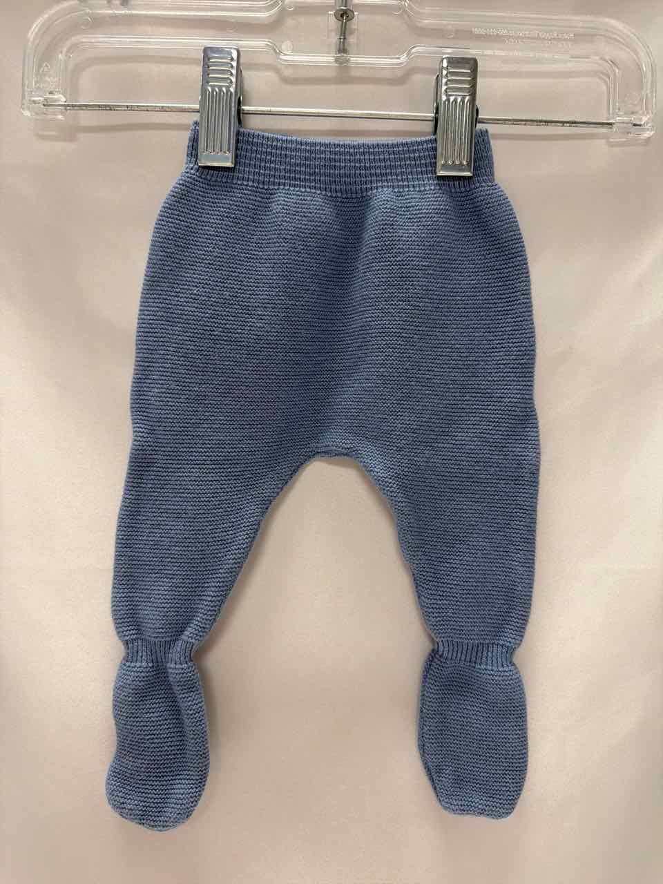Mayoral Size 0-1 Months Blue Gently Used Outfit -2pc