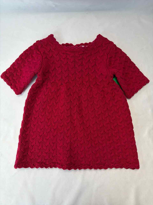 Tahari Size 6-9 Months Red Gently Used Dress- Casual