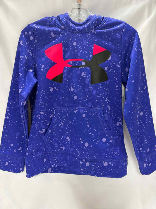 Under Armour Size 8 Purple Gently Used Sweatshirt