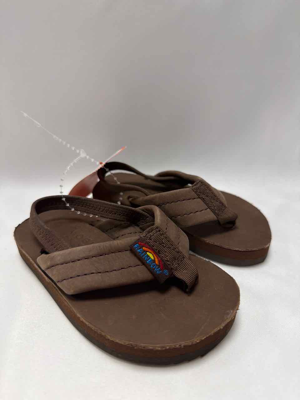 Rainbow Sandals Shoe Sizes 3C Brown Gently Used Sandals