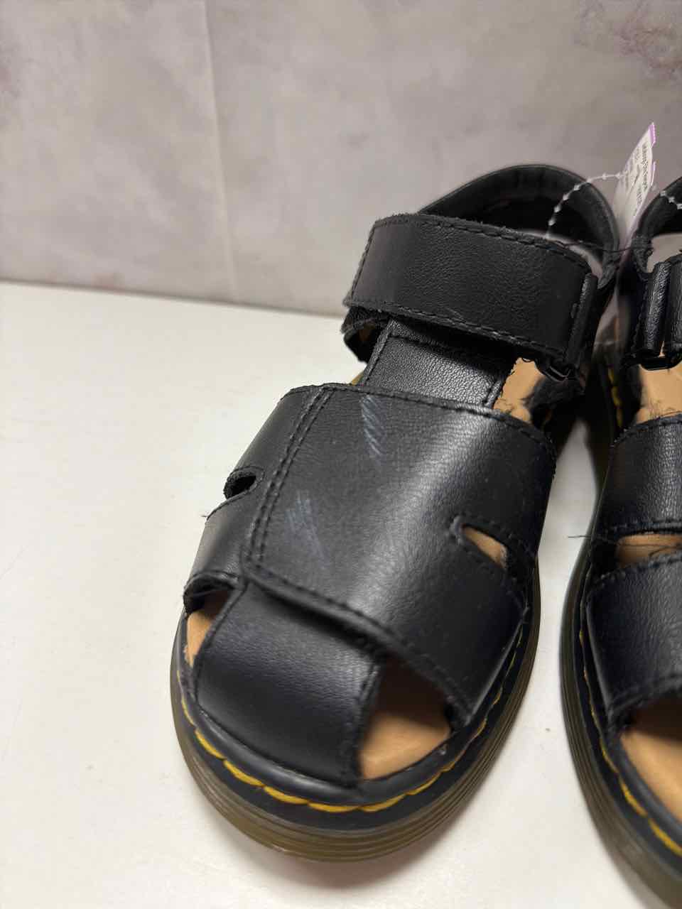 Dr. Martens Shoe Sizes 13C Black Sandals