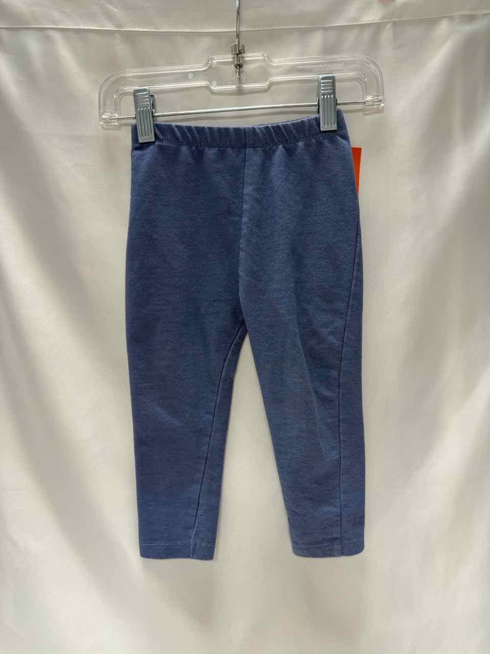 Laughing Llama Size 18 Months Blue Gently Used Pants- Casual