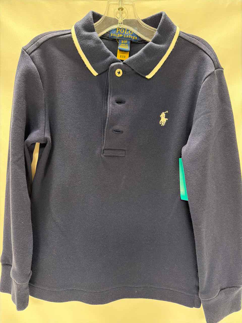 Polo by Ralph Lauren Size 3T Navy Shirt- Casual