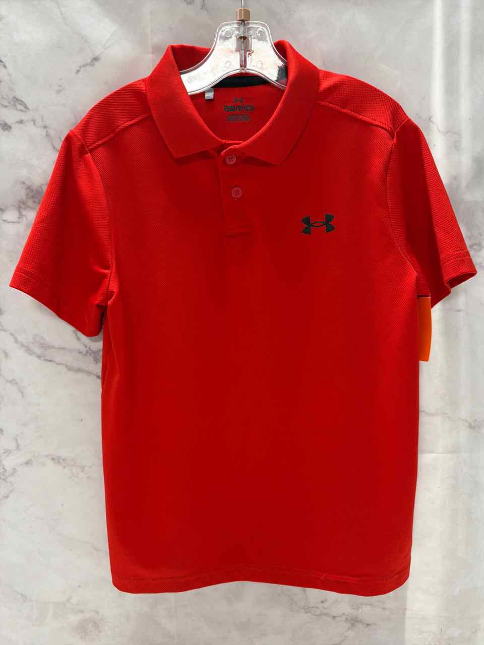 Under Armour Size 8 Red Shirt- Casual