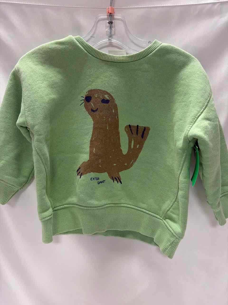 Zara Size 12-18 Months Green Gently Used Sweater
