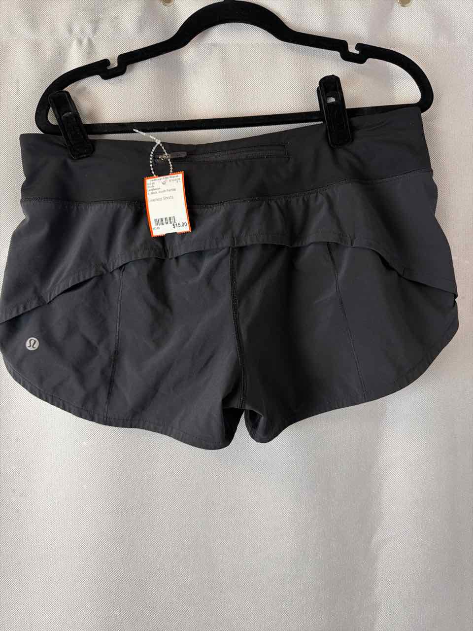 Lululemon Black Booth Rentals Shorts