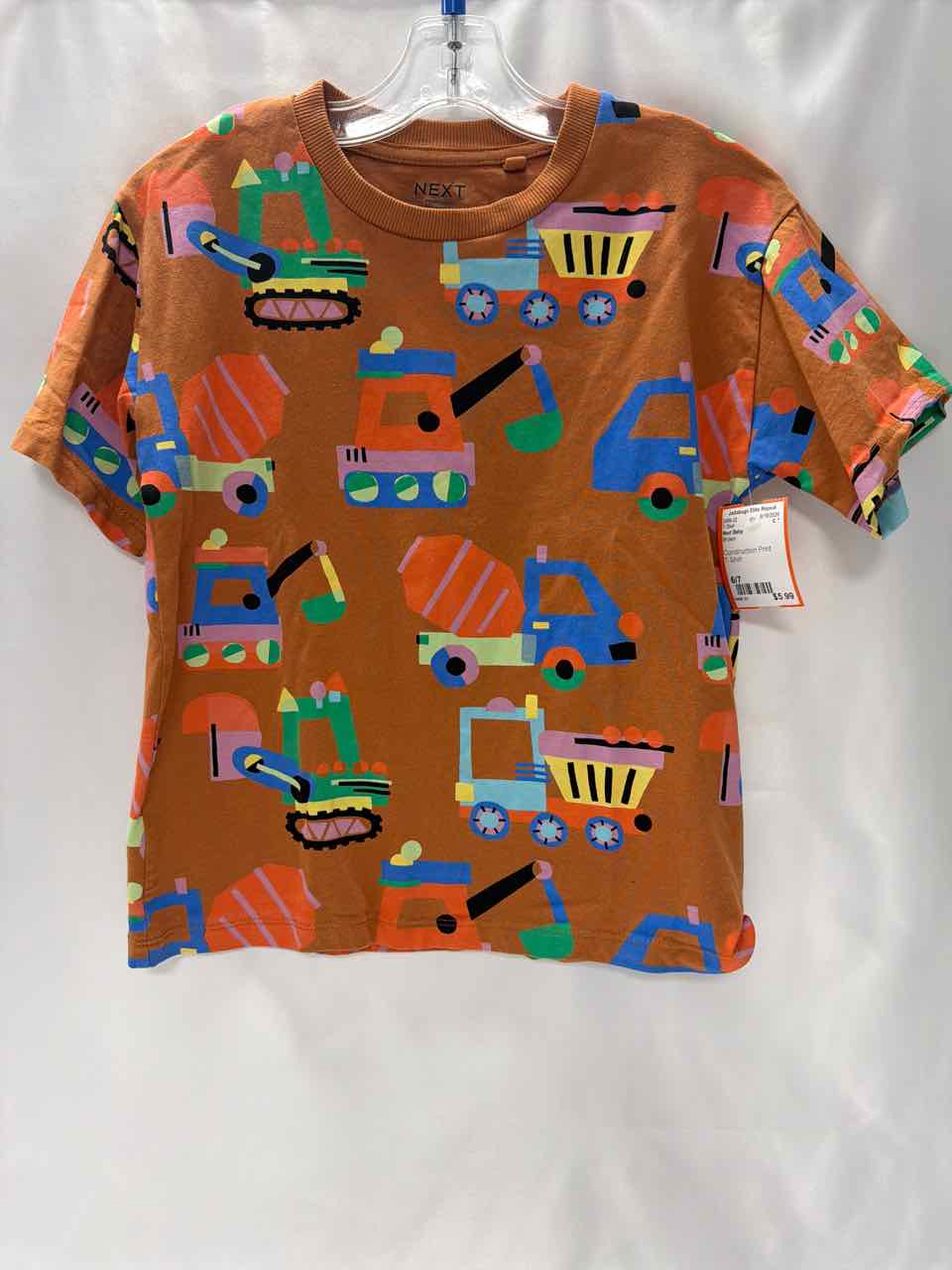 Next Baby Size 6/7 Brown T-Shirt