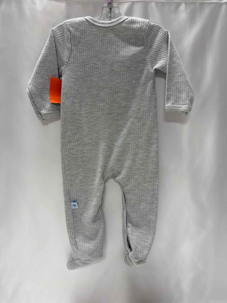 Millie and Myles Size 3-6 months Gray Footie