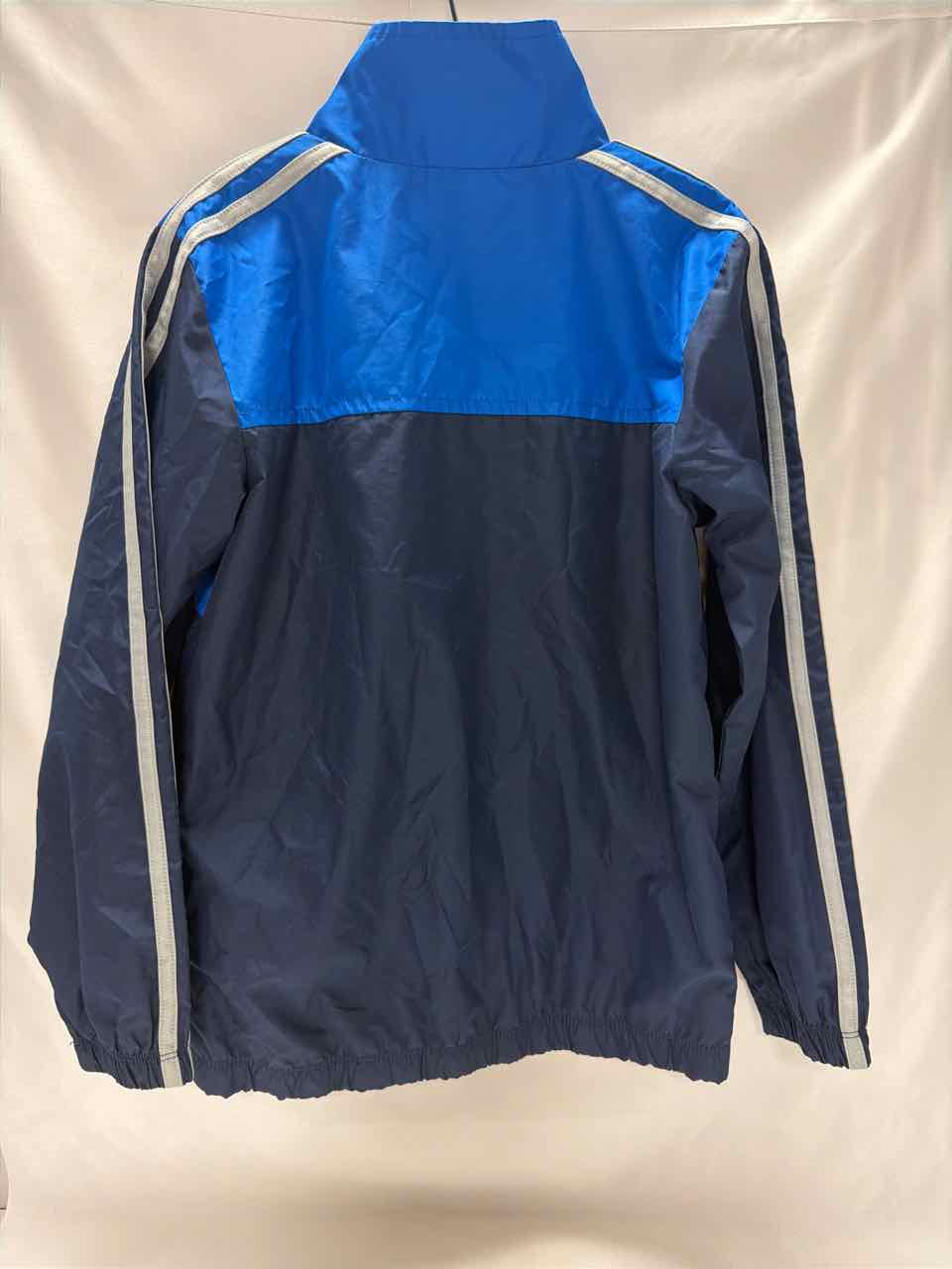 Adidas Size 7 Blue Gently Used Jacket- Casual