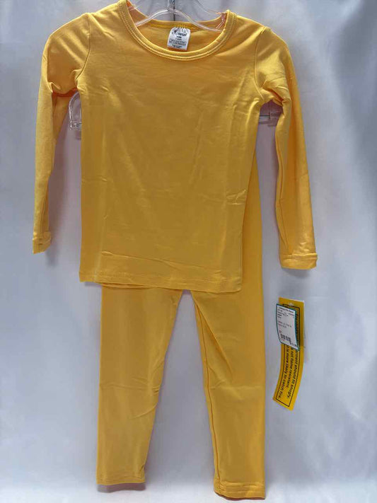 Leveret Size 3T Yellow Pajamas Nightgown