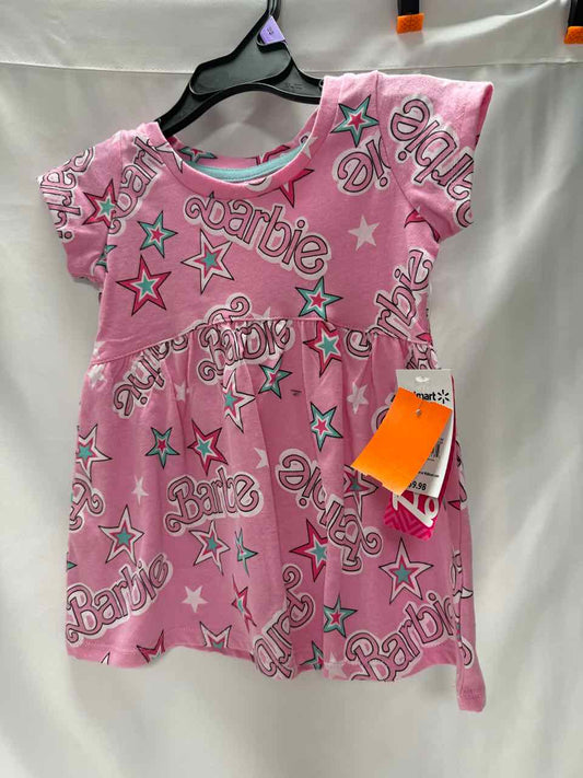 Barbie Size 12 Months Pink New With Tags Dress- Casual