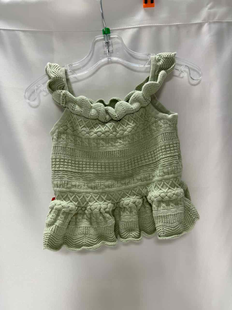 Janie and Jack Size 3T Green Tank
