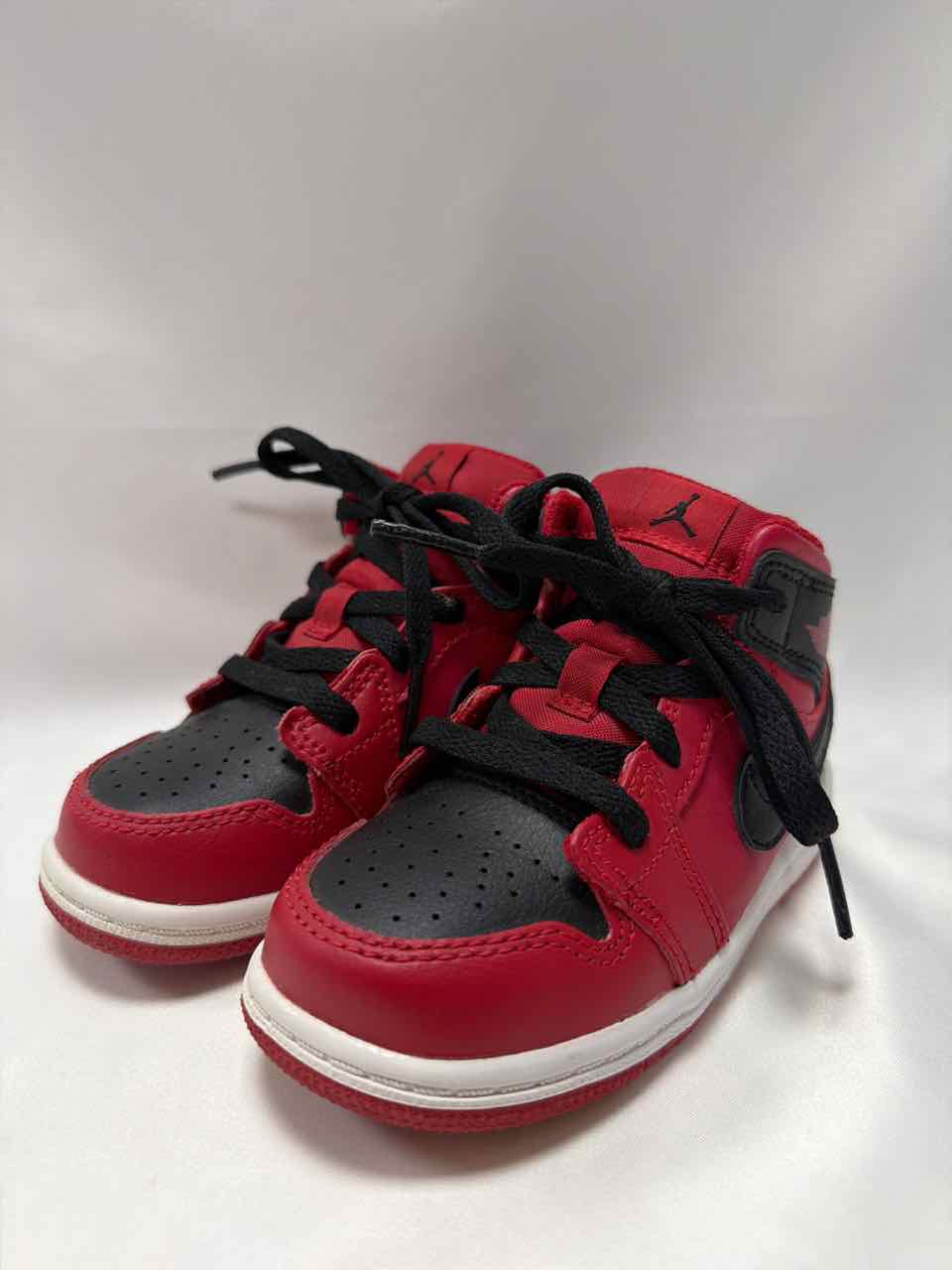 Jordan Shoe Sizes 7C Red Gently Used Shoes- Casual