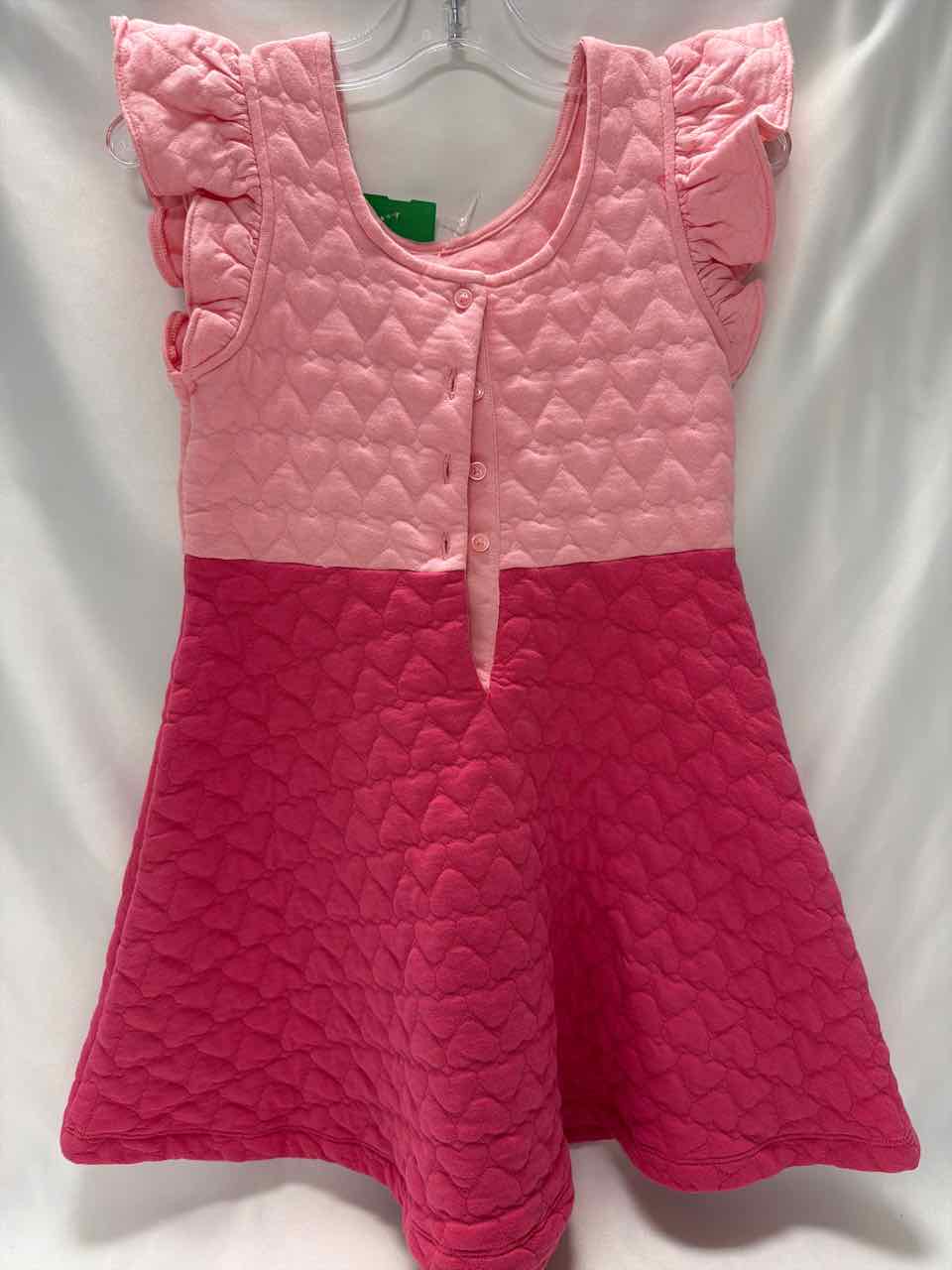 Janie and Jack Size 6 Pink Gently Used Dress- Casual