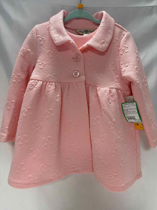 Size 24 Months Pink New With Tags Dress- Formal