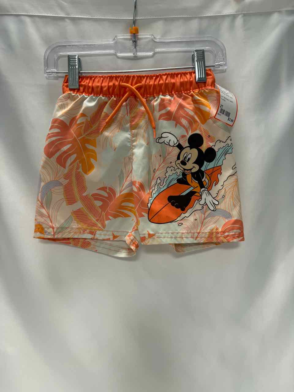 Disney Junior Size 2T Gently Used Swim Trunks