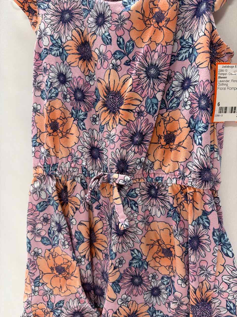 Btween Size 6 Lavender Romper- Casual