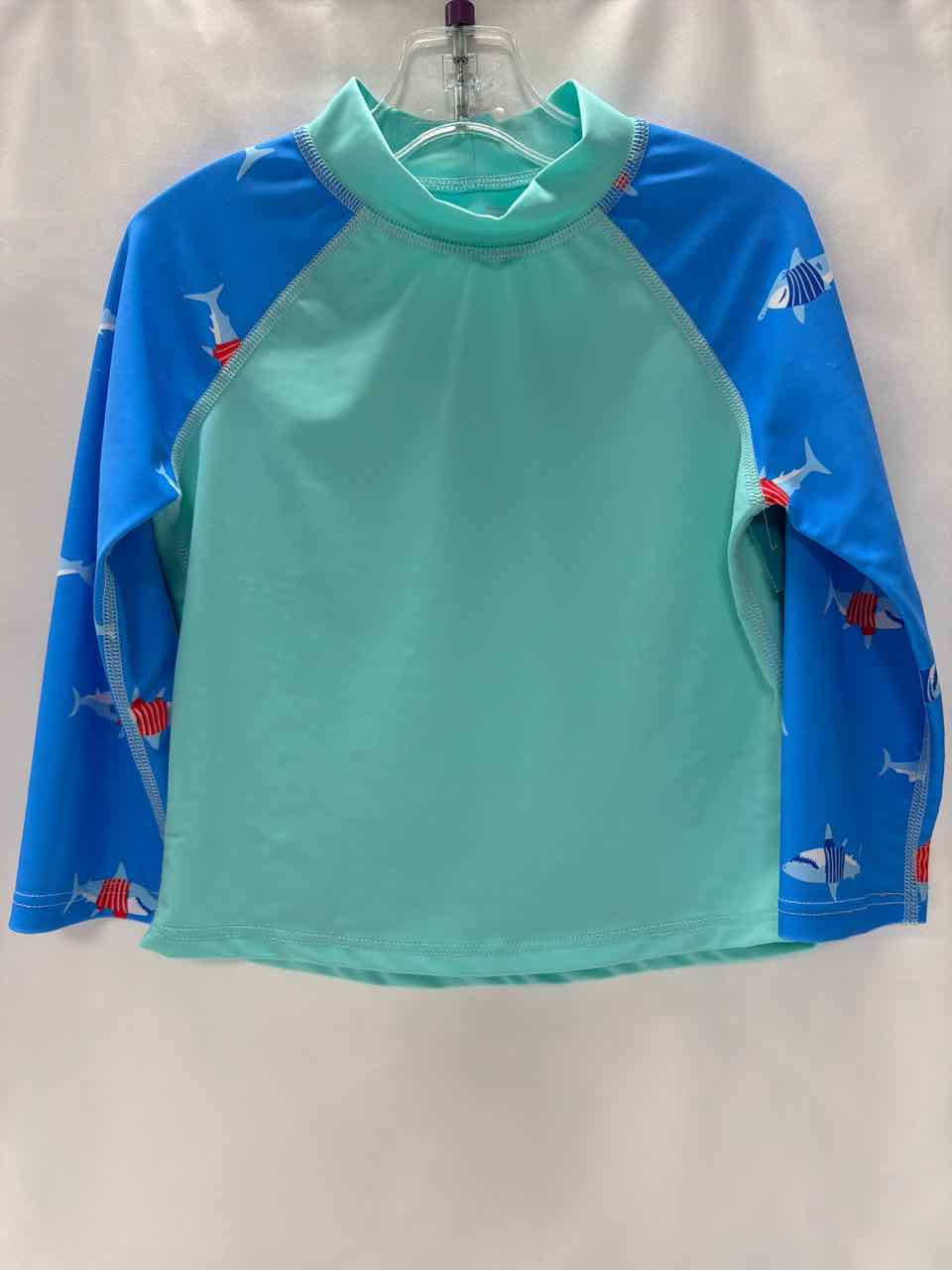 Big Elephant Size 4T Teal Swimsuit- 2pc
