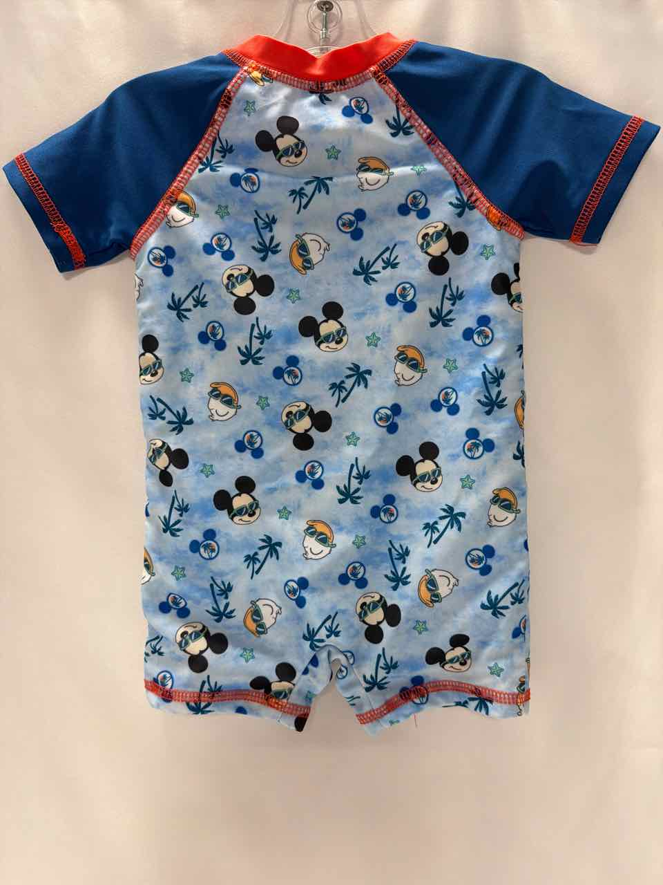 Disney Baby Size 3-6 months Baby Blue Swimsuit- 1pc