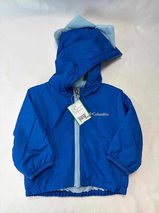 Columbia Size 3-6 months Blue Gently Used Jacket- Casual
