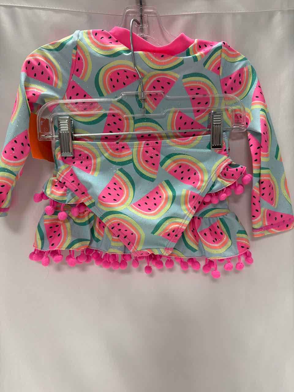 Nicole Miller Size 18 Months Blue Swimsuit- 2pc