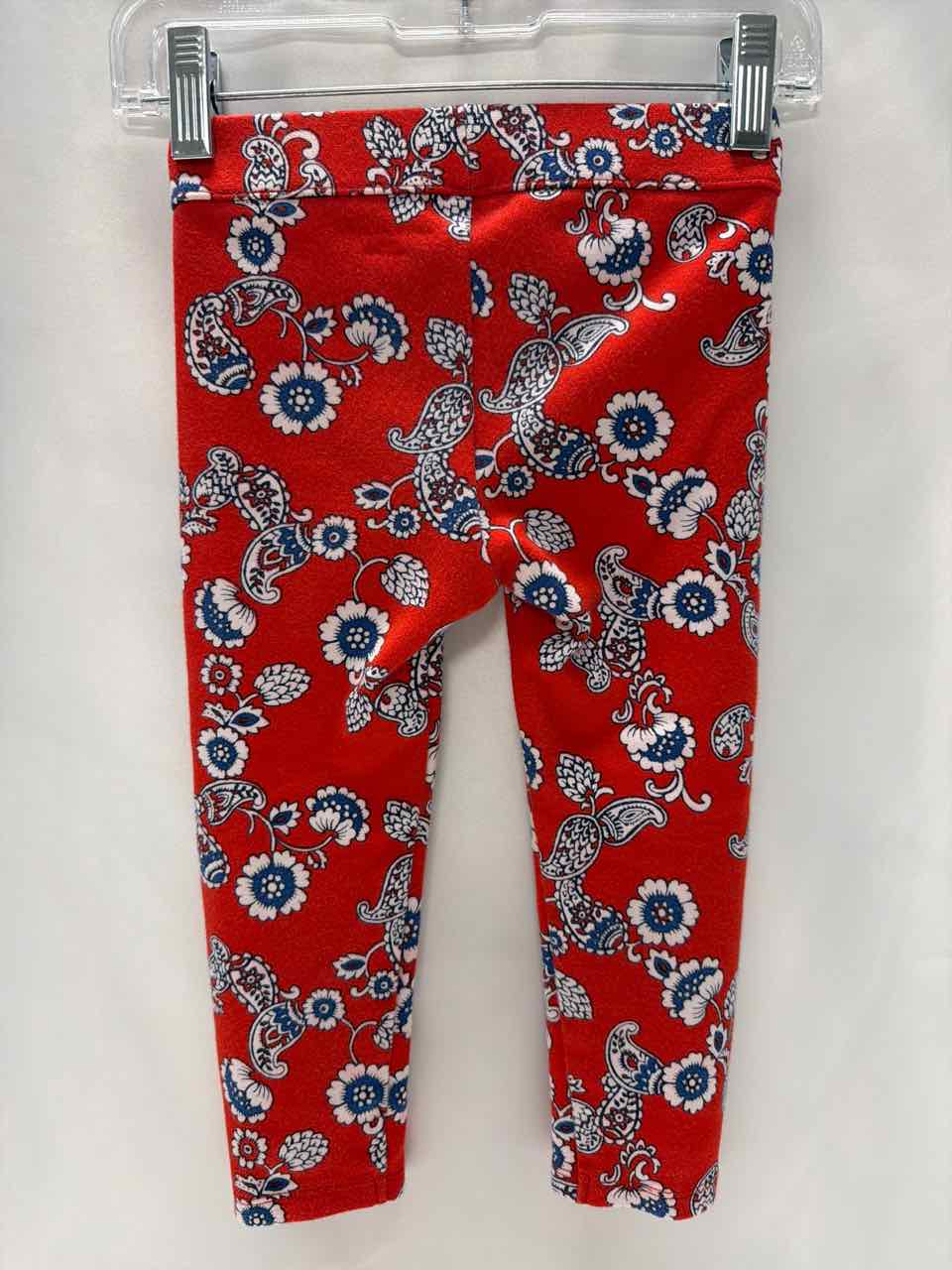 Janie and Jack Size 2T Red Leggings