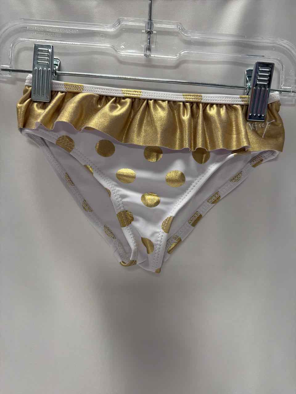 Betsey Johnson Size 2T White Swimsuit- 2pc