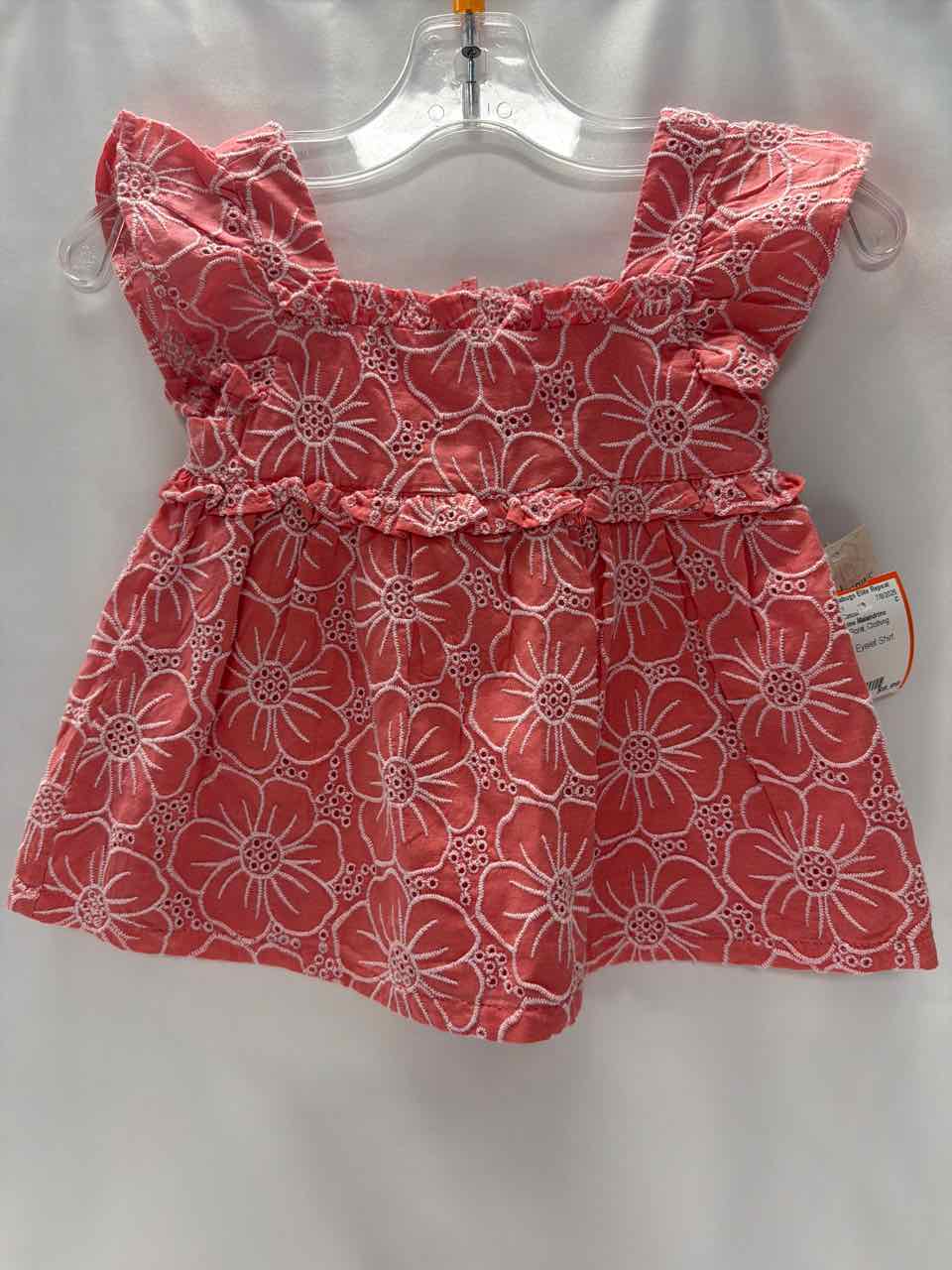Catherine Malandrino Size 2T Coral Shirt- Casual