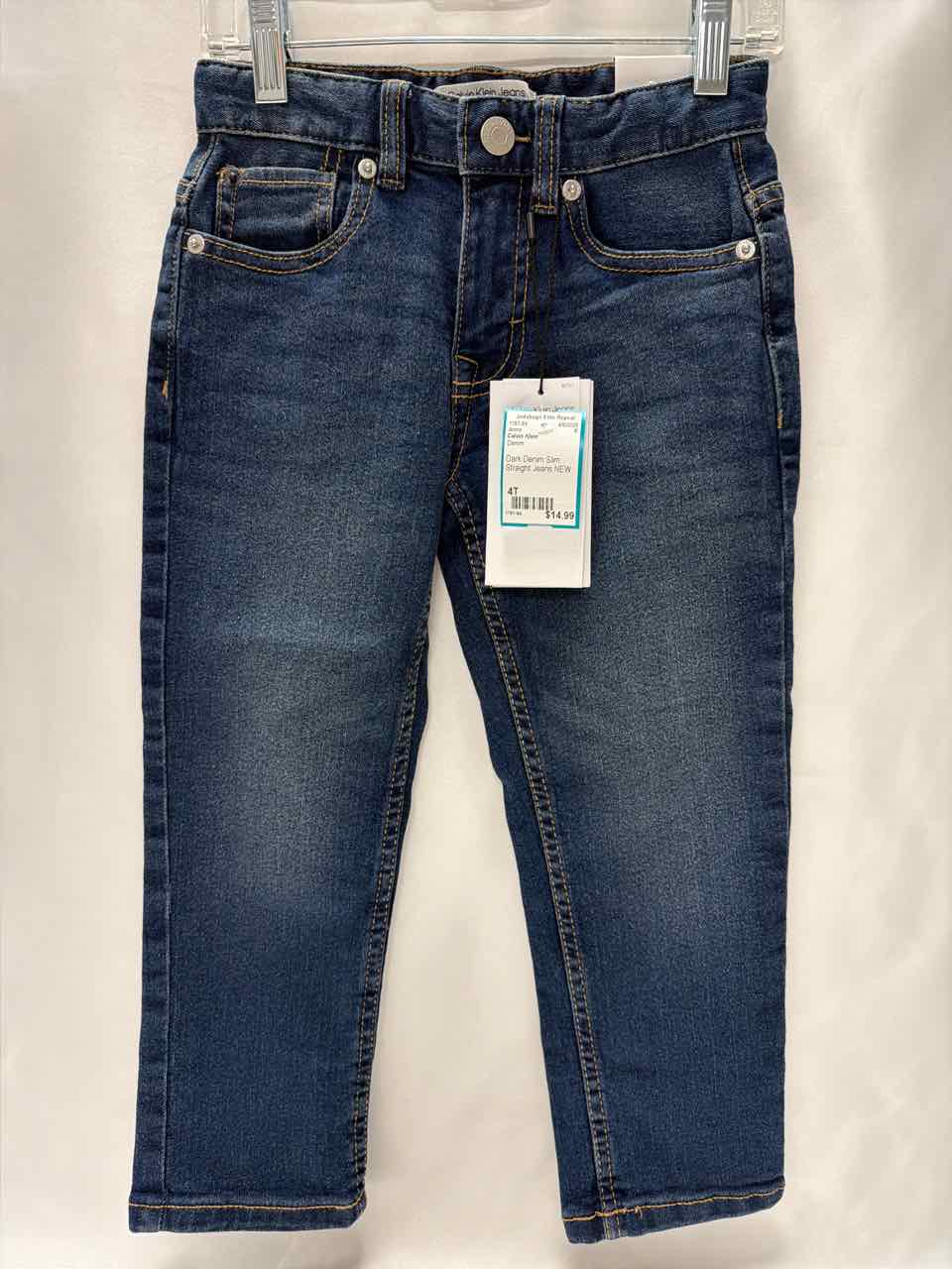 Calvin Klein Size 4T Denim Jeans
