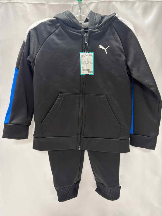 Puma Size 3T Black Outfit -2pc