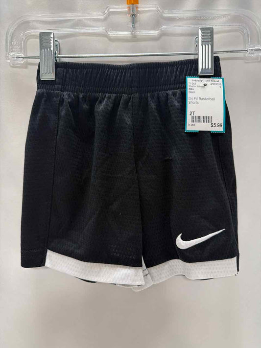 Nike Size 2T Black Shorts- Athletic