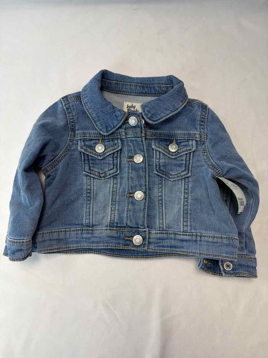 OshKosh Size 9 Months Denim Gently Used Jacket- Casual
