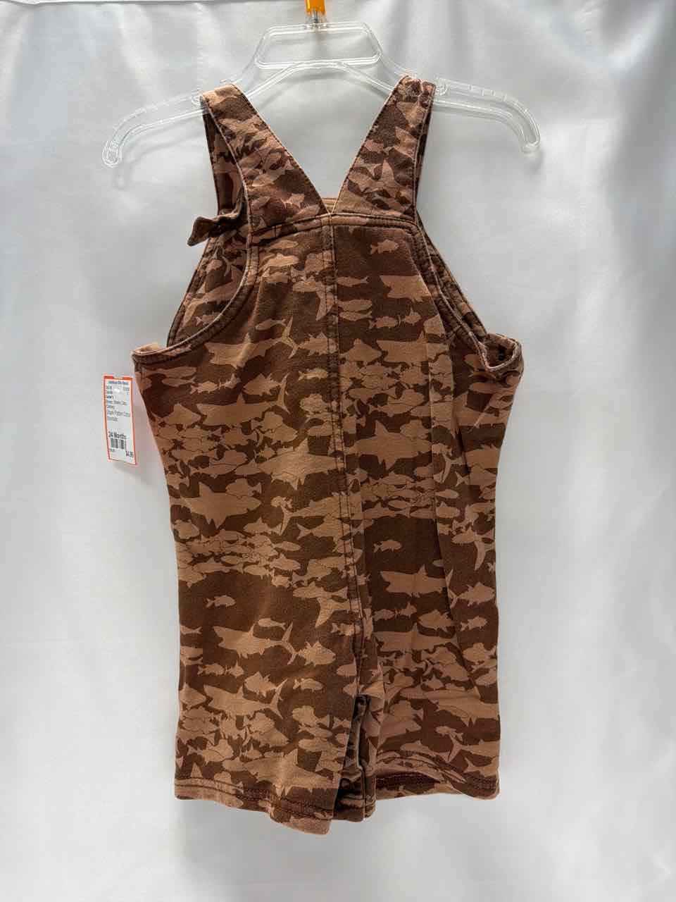 Carter's Size 24 Months Brown Overalls
