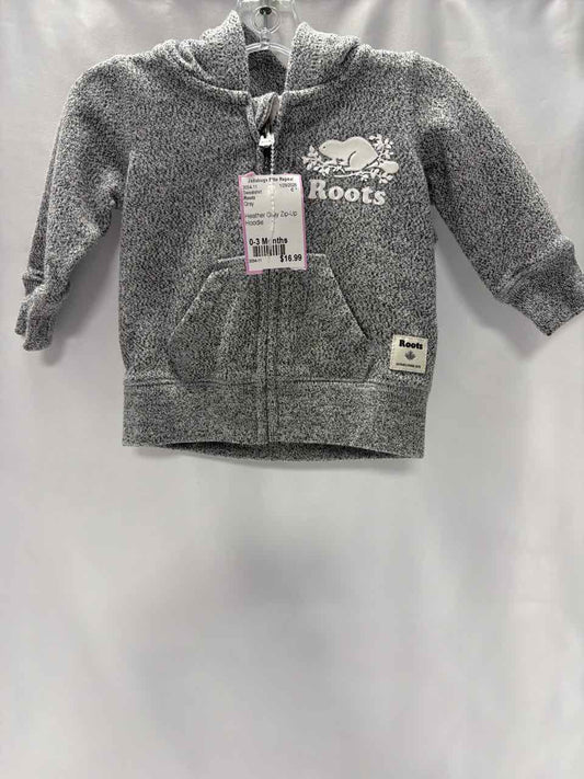 Roots Size 0-3 Months Gray Sweatshirt