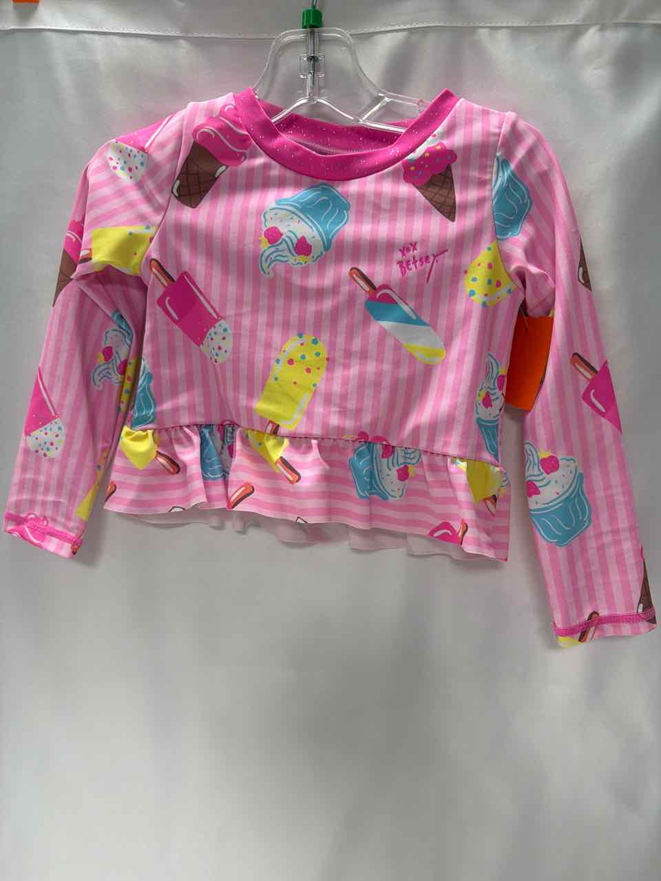 Betsey Johnson Size 3T Pink Swimsuit- 2pc