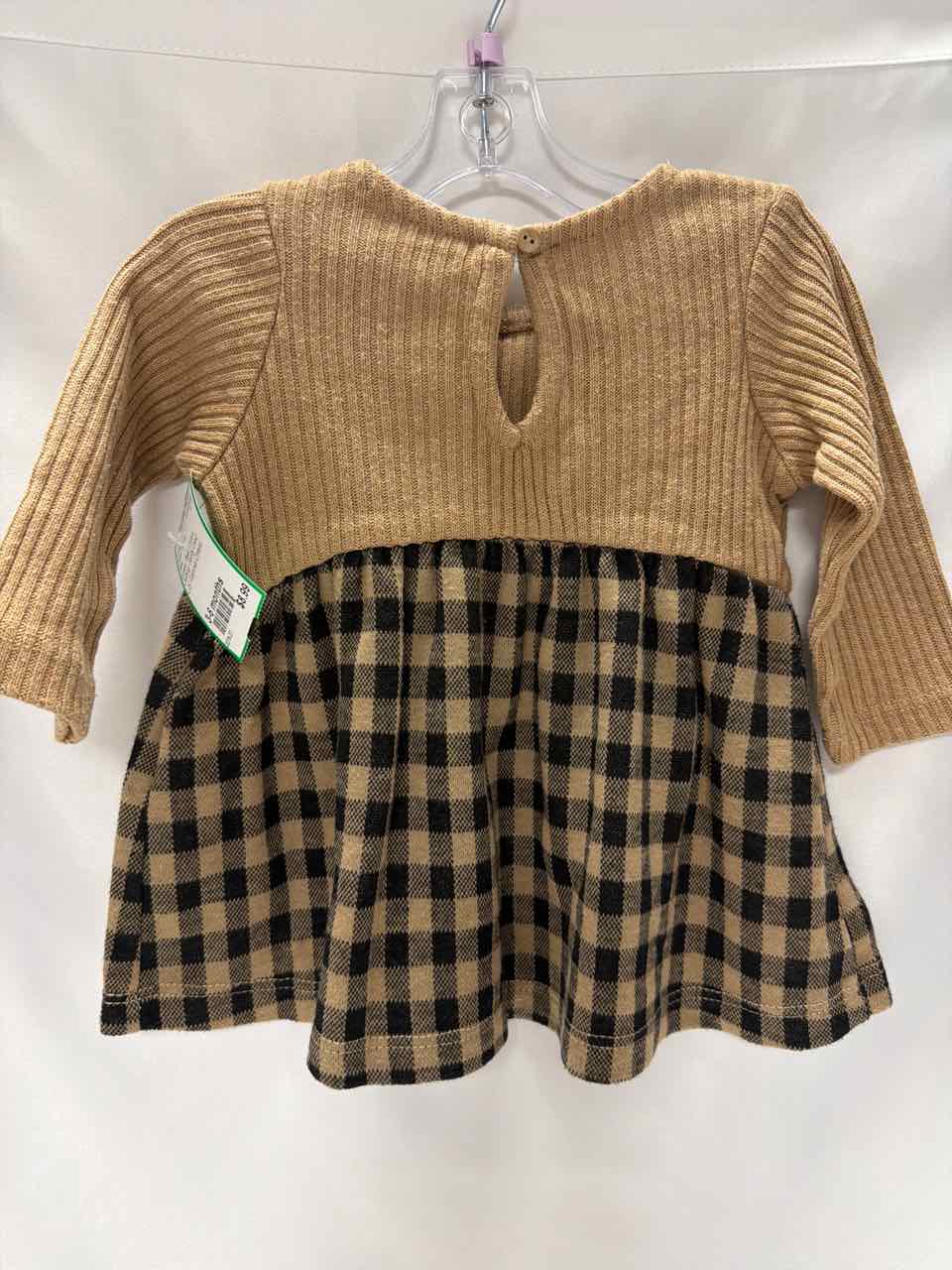 Zara Size 3-6 months Brown Gently Used Dress- Casual